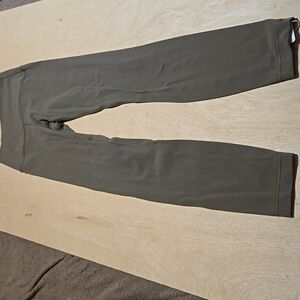 A27 Lululemon Athletica Olive Green Align Leggings Sz 2 Soft High Rise Pocket